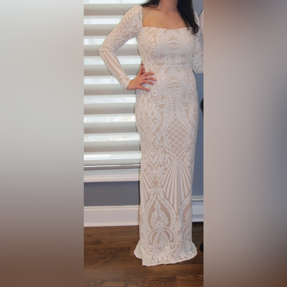 Long sleeve maxi dress